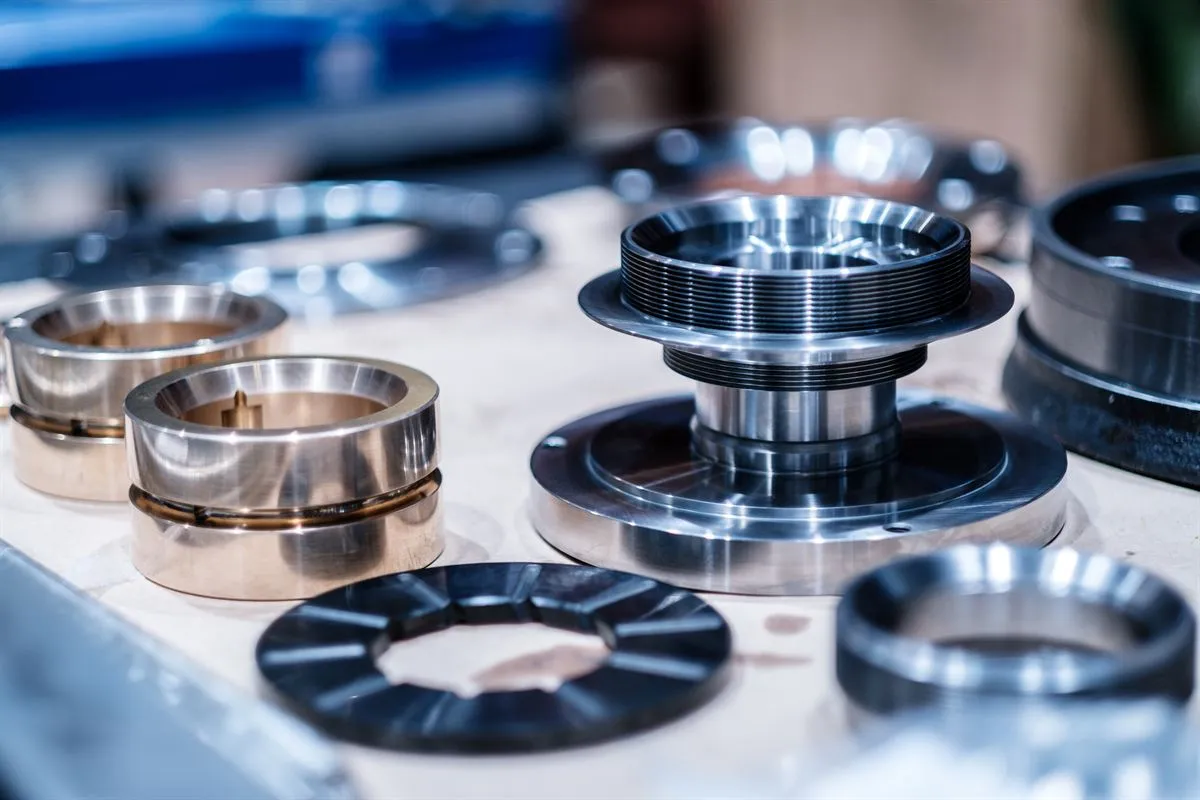 Bearing bushes, sleeves and seal rings for a MAN TCA66 turbocharger