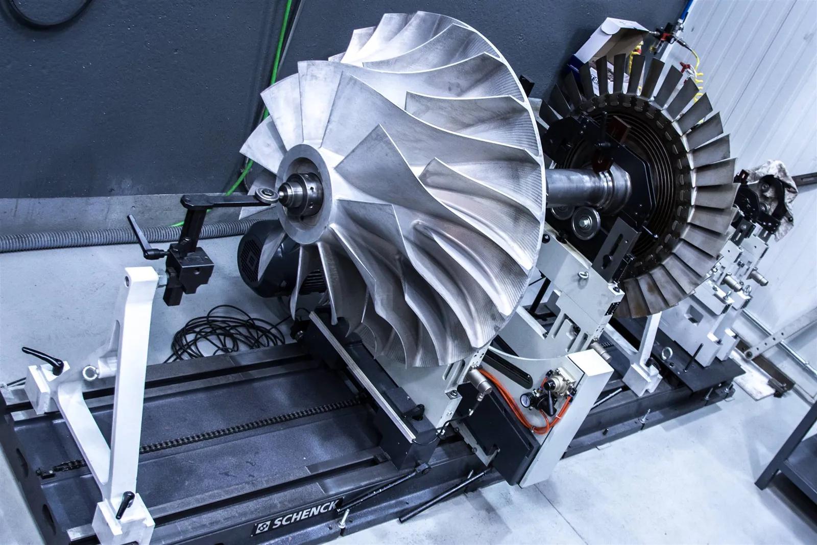 Rotor balancing at the Madrid workshop