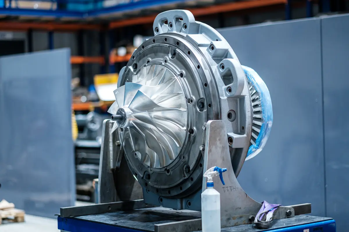 ABB TPL76-C35 cartridge on its stand, ready for dispatch